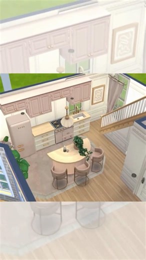 🌸 Sims 4 - Cute Pink House Build - Part 4 🌱 #sims4 #sims4build #sims4game #thesims4 #sims4cc