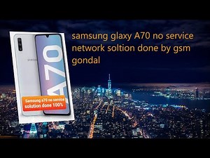 Samsung A70 no service network solution done 100%