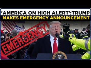 Trump LIVE | 'Move Out Immediately': Trump Delivers Bone-Chilling Speech; HUGE Announcement On Cam