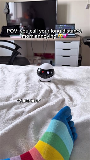 Why did my mom get so upset? 😭💕 #robot #longdistance #moms