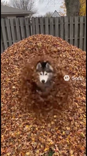 It’s fall time! 🍁🐶 #fall #autumn #huskylife #leaves