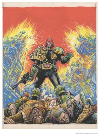 Comic Book Review – Judge Dredd by Carlos Ezquerra Apex Edition