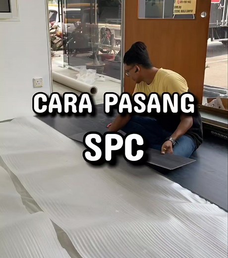 9.5K views · 51 reactions | Cara pasang SPC Flooring? #mfloor #mfloorcarpets #spcfloor #spcflooring #spcflooringkl #spcflooringmalaysia #spcmurah #flooring #flooringideas #flooringspecialist #floorcovering #flooringdesign #flooringcompany #flooringcontractor #flooringexperts #flooringtrends #flooringinstaller #flooringsolutions #flooringstore #flooringlove #residentialflooring #commercialflooring #interior #interiordesign #weknowflooring #weloveflooring | M Floor - Carpets | Facebook