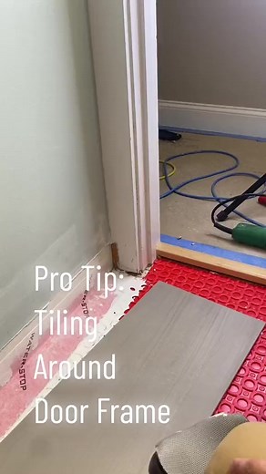 185K views · 455 reactions | Hoe to tile around door frames to make...