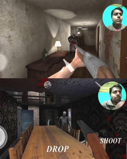 Granny 3 VS Psychopath hunt Gameplay |#shorts