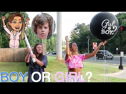 MY BABYS GENDER REVEAL!