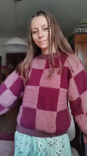 Patchwork Sweater Crochet Pattern | Beginners Friendly - Etsy