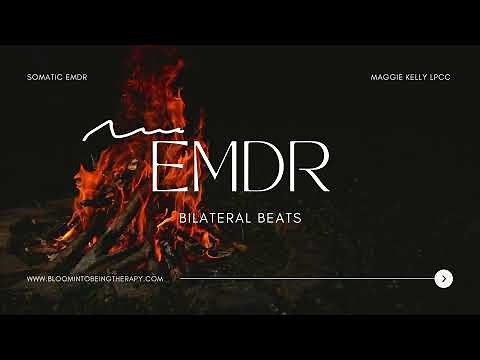 EMDR Music for PTSD to Reset Your Vagus Nerve | Bilateral Beats & Bonfire Sounds to Calm Anxiety