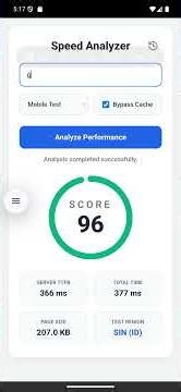 Website Speed Test
