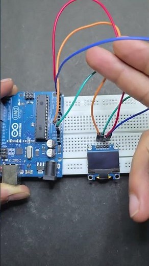 Arduino OLED Eye Animation – Smooth Blink #arduinoproject #arduinomicrocontroller #robotics
