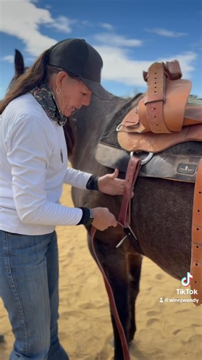 21K views · 435 reactions | It’s safe to lock your cinch and then it allows your leg to feel the horse better . https://www.winnhorses.org/horsemanship-clinics #equineconsulting #winnhorses #GodsPlan #horses #equinechiropractor #equineveterinary #performancehorses #naturalhorsemanship | Wendyjwinn | Facebook