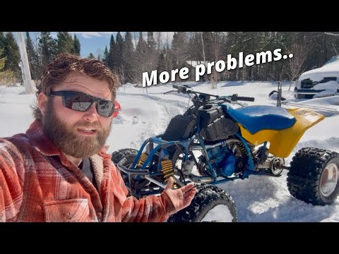 Cheap Repair On this Suzuki Quadzilla and a few more issues found..