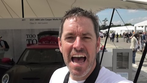 Mini E-Pacesetter at Goodwood Hill