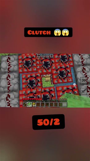 Minecraft Max bedrock clutch slime + Hebbal #minecraft