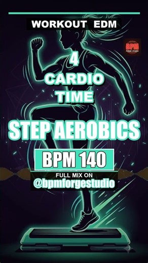 Step Aerobics Music 💃 Step Choreography | 32 Count 140 BPM #shorts