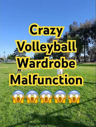 Crazy Volleyball Wardrobe Malfunction