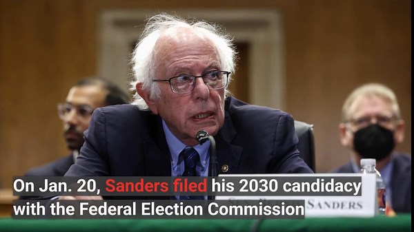 Bernie Sanders Files to Run for Reelection at 89 Years Old
