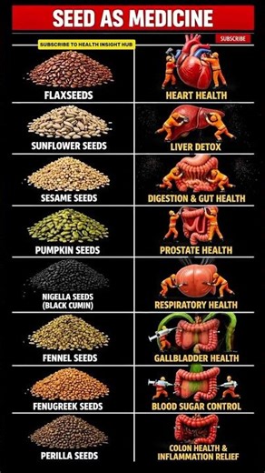 The Healing Power of Seeds Most People Ignore 🌿