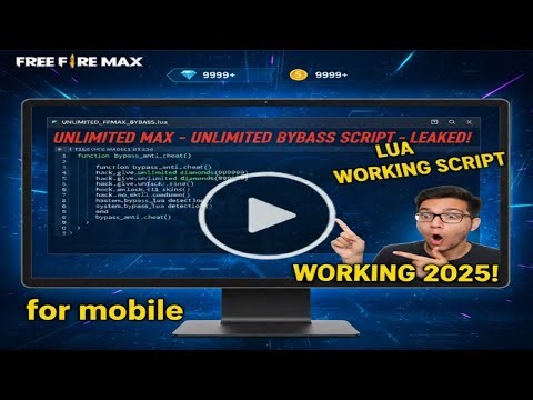LUA BYPASS SCRIPT LEAKED | FFM | WORKING 100% | download details in description | ‪@akbhexcoreofc1‬
