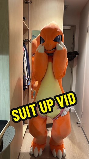 Adorable Charmander Suit Up Video