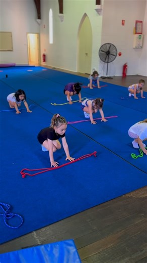 Nastic Gymnastics on Instagram: "🎀 Introducing the Rope! Our Rhythmic Fundamentals girls have been adding a creative twist to their flexibility sessions — using the rope to build strength, coordination, and control while having fun! Introducing apparatuses early helps gymnasts feel more confident and express themselves through movement 💕 💬 Which apparatus do you think they’ll try next — hoop, ball or ribbon? Let us know in the comments! 👇 #NasticGymnastics #RhythmicGymnastics #FlexibilityGoa