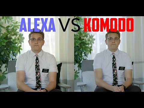 ARRI Alexa vs RED Komodo plus Epic Dragon