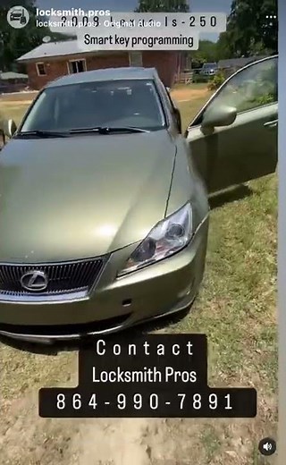 2008 lexus IS-250 all key lost smart key programming