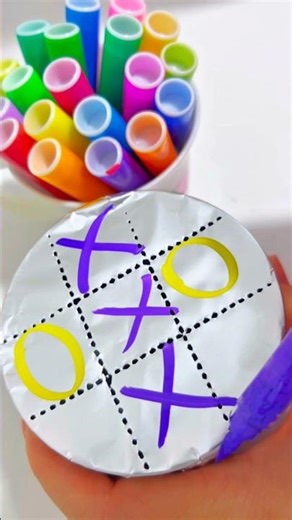 💛 V/S💜 Tic Tac Toe Game #asmr #satisfying #asmrsounds #trending #oddlysatisfying #funny