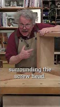 Hiding Screws with Screw Plugs