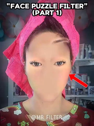 Face Puzzle Filter broke their faces 😭🧩#trollface #shorts #edit #filter #trend #memeedit #fyp