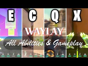 🔥 NEW AGENT WAYLAY - All Abilities & Gameplay Showcase // VALORANT #valorant