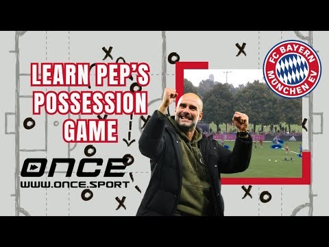 Pep Guardiola’s Bayern Possession Masterclass ⚡ 6v6+4 Rondo Game for Control & Tempo