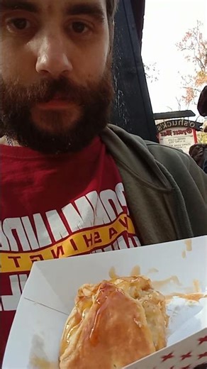 Apple Dumpling review at the Renaissance Festival #food #maryland #renaissance