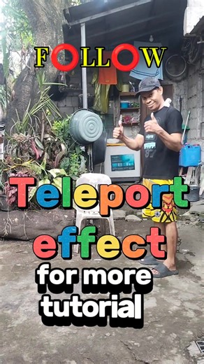 6.2K views · 208 reactions | Teleport effect tutorial #tutorial | Gagarin Jeth | Facebook