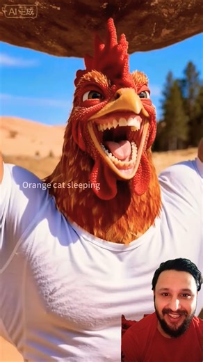 😱 Duck vs Cat Fight🤣Chicken Heist Gone Wrong 🐔🔥 | Funny Animal Chase Story