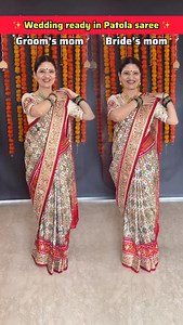 ✨ 2 Ways to Style a Patola Saree @gaurisareealkapuri Transform your traditional look with this stunning Patola saree — styled in two elegant ways! From classic drape to a modern twist, discover how to make the most of your Gauri saree with intricate handwork details. . . appointment today! : 91 90166 62075 🌐 @www.gaurisaree.com ➡️ GAURI HERITAGE PALACE • Meraki One, 22 Alkapuri Society, Concord Lane, Alkapuri, Vadodara 390007 ° SB/SR 3: Centre Point, R.C. Dutt Road, Alkapuri, Vadodara. . . #Gau