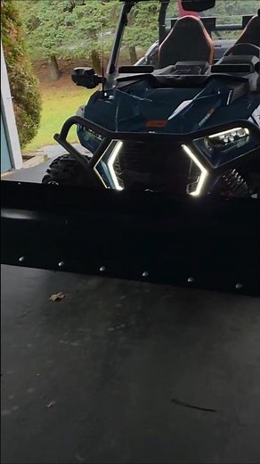 SuperATV Pro Plow setup on the Polaris RzR Trail S 1000 Ultimate