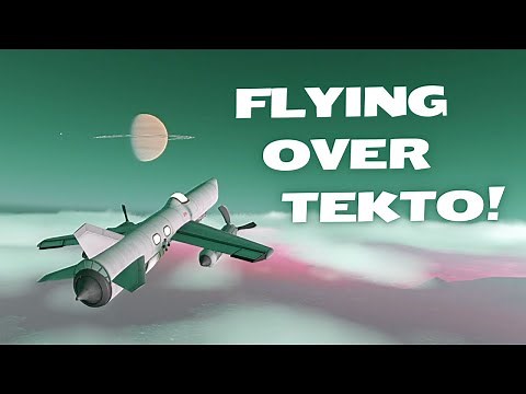 FLYING Over Tekto & Slate in KSP: Outer Planets Mod