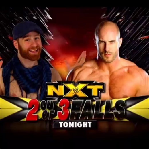Antonio Cesaro vs. Sami Zayn 2 out 3 falls NXT 2013 #nxt