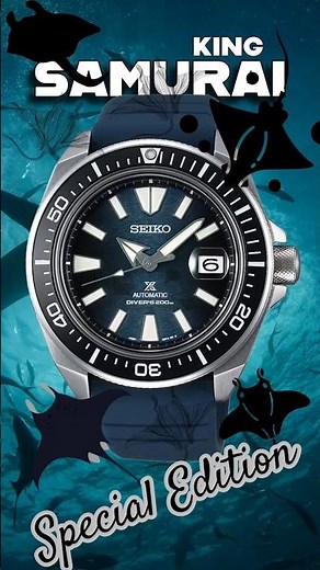 Seiko Prospex 🔥 'King Samurai' 🔥 Save the Ocean SRPF79K1 Special Edition automatic diver watch intro