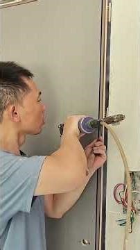 The entire process of wooden door installation#woodworking #diy