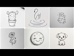 25 simple aesthetic drawing ideas 💡 easy and cute drawing must try 💕