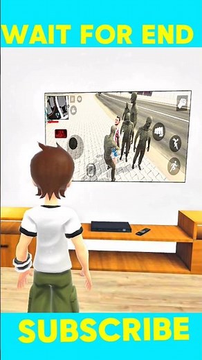 zombie attack Ben10 house 🏠 #youtubeshorts #shortsfeed #viral #gta #indiantheftauto