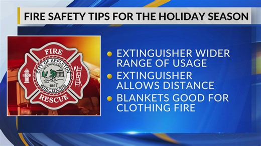 Appleton Fire Department: Use a fire extinguisher, not a fire blanket