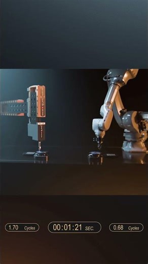 Industrial robot vs. direct drive | Jenny Science
