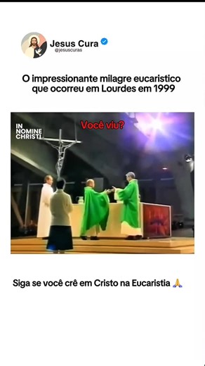 Jesus Cura|Catequese-Fé Católica | É um milagre muito conhecido entre nós católicos… mas ainda há muita gente que nunca ouviu falar dos sinais que Deus permite para... | Instagram