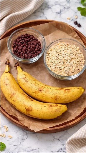 3-Ingredient Banana Oat Bites | Easy Healthy Snack Recipe