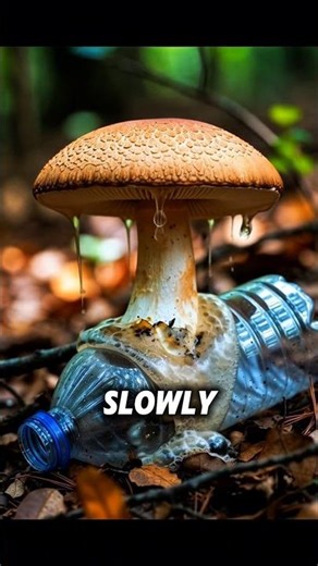 Plastic eating Fungi 🍄 #fungi #facts