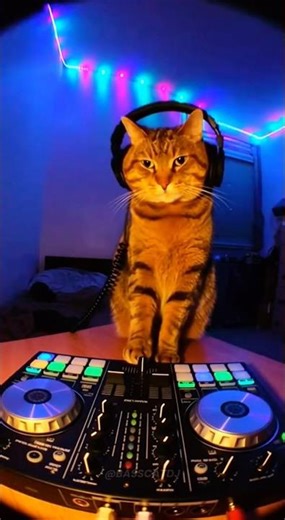 Ok this one works! 👌🏻 #cat #dj #housemusic #edm #catmemes
