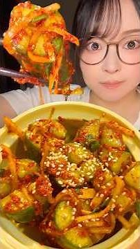 レシピはコメント欄⬇️業スーの材料で作れる無限オイキムチ🥒💖